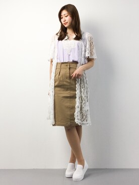 marinaさん（レディース・162cm）の春コーディネート