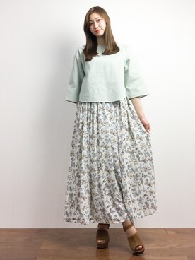 marinaさん（レディース・162cm）の春コーディネート