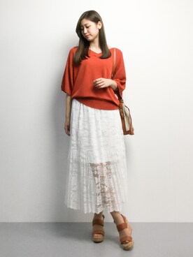 marinaさん（レディース・162cm）の夏コーディネート