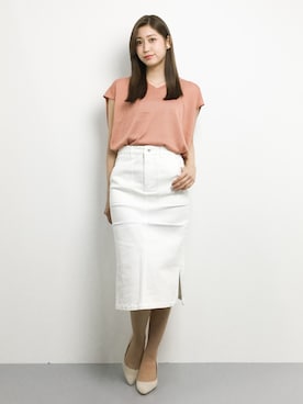 「goocy（グースィー）のアイテム」を使った、marinaさん（レディース・162cm）の夏コーディネート