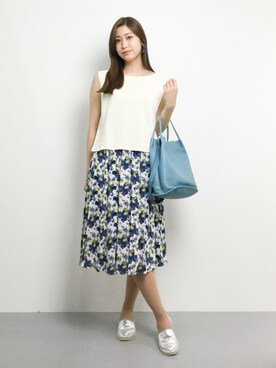 marinaさん（レディース・162cm）の夏コーディネート