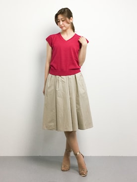 marinaさん（レディース・162cm）の夏コーディネート