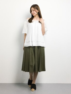 marinaさん（レディース・162cm）の夏コーディネート