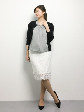 「Cherite by PRIME PATTERN（シェリエットバイプライムパターン）のアイテム」を使った、marinaさん（レディース・162cm）の夏コーディネート