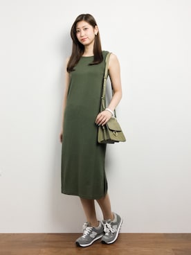 「EDIT COLOGNE（エディットコロン）のアイテム（ワンピース/ドレス）」を使った、marinaさん（レディース・162cm）の夏コーディネート