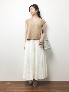 marinaさん（レディース・162cm）の夏コーディネート