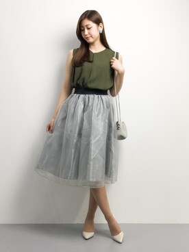 marinaさん（レディース・162cm）の夏コーディネート