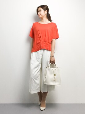 marinaさん（レディース・162cm）の夏コーディネート