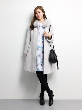 「je（ジェイイー）のアイテム」を使った、marinaさん（レディース・162cm）の秋コーディネート