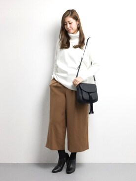marinaさん（レディース・162cm）の秋コーディネート