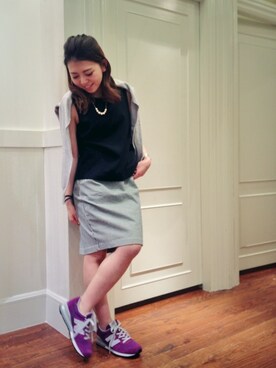 リア  ナカネさん（レディース・152cm）の春コーディネート