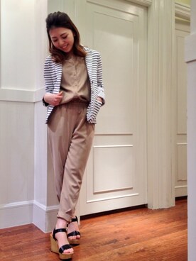 リア  ナカネさん（レディース・152cm）の春コーディネート