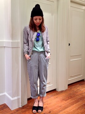 リア  ナカネさん（レディース・152cm）の春コーディネート