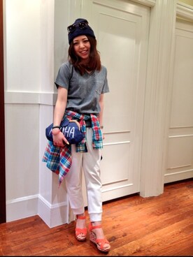 リア  ナカネさん（レディース・152cm）の春コーディネート