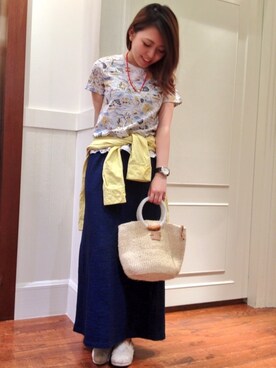 リア  ナカネさん（レディース・152cm）の春コーディネート