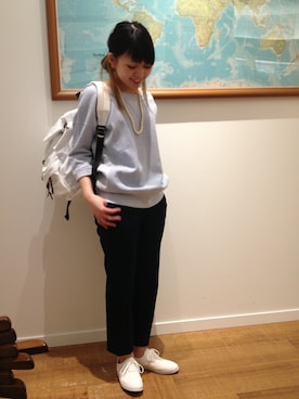 リア  ナカネさん（レディース・152cm）の冬コーディネート