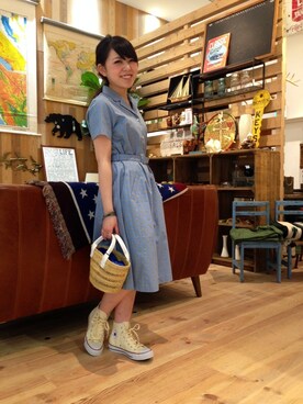 リア ナカネさん(レディース・152cm)の春コーディネート