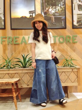 リア  ナカネさん（レディース・152cm）の春コーディネート