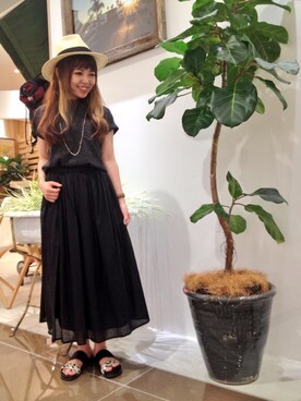 リア ナカネさん(レディース・152cm)の春コーディネート