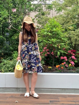 リア ナカネさん(レディース・152cm)の夏コーディネート