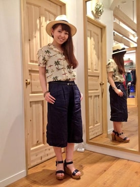 リア  ナカネさん（レディース・152cm）の春コーディネート