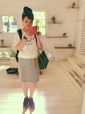 kechonさん（レディース・160cm）の夏コーディネート