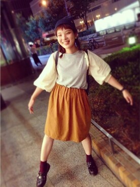 kechonさん(レディース・160cm)の秋コーディネート