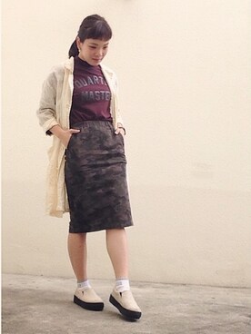 kechonさん（レディース・160cm）の秋コーディネート