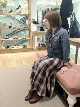 kammaさん（レディース・156cm）の冬コーディネート