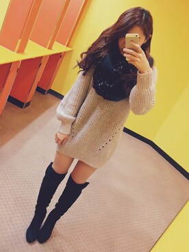 Mikakoさん(レディース・160cm)の冬コーディネート