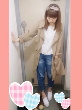 「LA BELLE ETUDE（ラベルエチュード）のアイテム（その他）」を使った、まめこさん（レディース・162cm）の春コーディネート