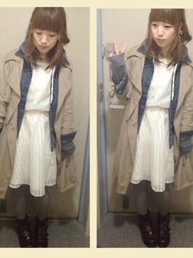 「LA BELLE ETUDE（ラベルエチュード）のアイテム（その他）」を使った、まめこさん（レディース・162cm）の春コーディネート