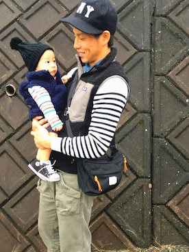 よこちゃんさん（キッズ・60cm）の秋コーディネート