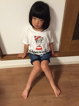 ひな♪ かな☆さん（キッズ・110cm）の春コーディネート