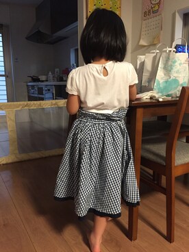 ひな♪ かな☆さん(キッズ・110cm)の夏コーディネート