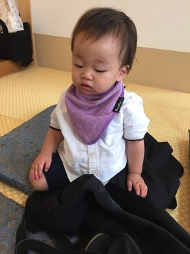 ひな♪ かな☆さん（キッズ・80cm）の夏コーディネート