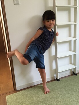 ひな♪ かな☆さん(キッズ・110cm)の夏コーディネート