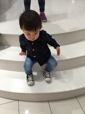 ひな♪ かな☆さん(キッズ・80cm)の冬コーディネート