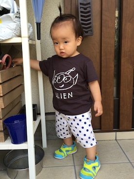 ひな♪ かな☆さん（キッズ・80cm）の夏コーディネート