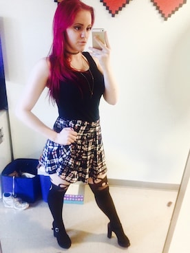 「Mossimo（モッシモ）のアイテム（シューズ）」を使った、Jeni さん（レディース・168cm）の夏コーディネート