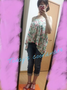 tomoさん（レディース・159cm）の夏コーディネート