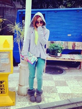 LisaHalimさん（レディース・155cm）の春コーディネート