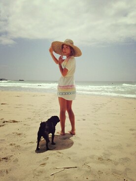 LisaHalimさん（レディース・159cm）の夏コーディネート