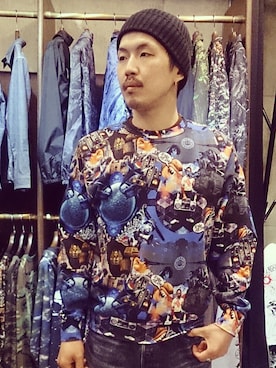 「Planet」｜RAUGHoflifeSTAFFさん（メンズ・175cm）の春コーディネート