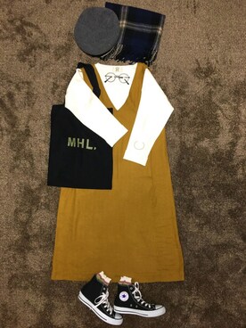 ソックス 靴下 ベージュ系 を使った コンバース ハイカット のレディース人気ファッションコーディネート Wear