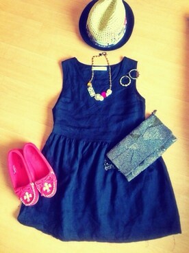 amymumさん（レディース・158cm）の夏コーディネート