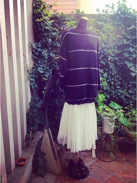 「POLLINI（ポリーニ）のアイテム」を使った、la.carinaさん（レディース・163cm）の秋コーディネート