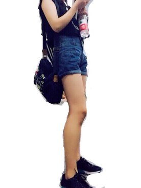 「Dosch（ドスチ）のアイテム（パンツ）」を使った、hsingyeonさん（レディース・165cm）の夏コーディネート