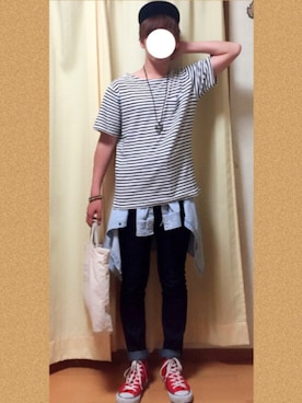 じゅんぺいさん(メンズ・170cm)の春コーディネート