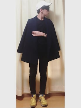 「アイテム（アナログ腕時計）」を使った、じゅんぺいさん（メンズ・170cm）の秋コーディネート